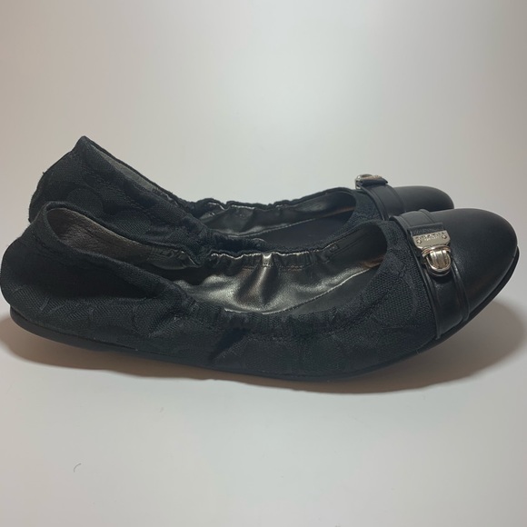 Coach Black Ballet Flats - Picture 5 of 6